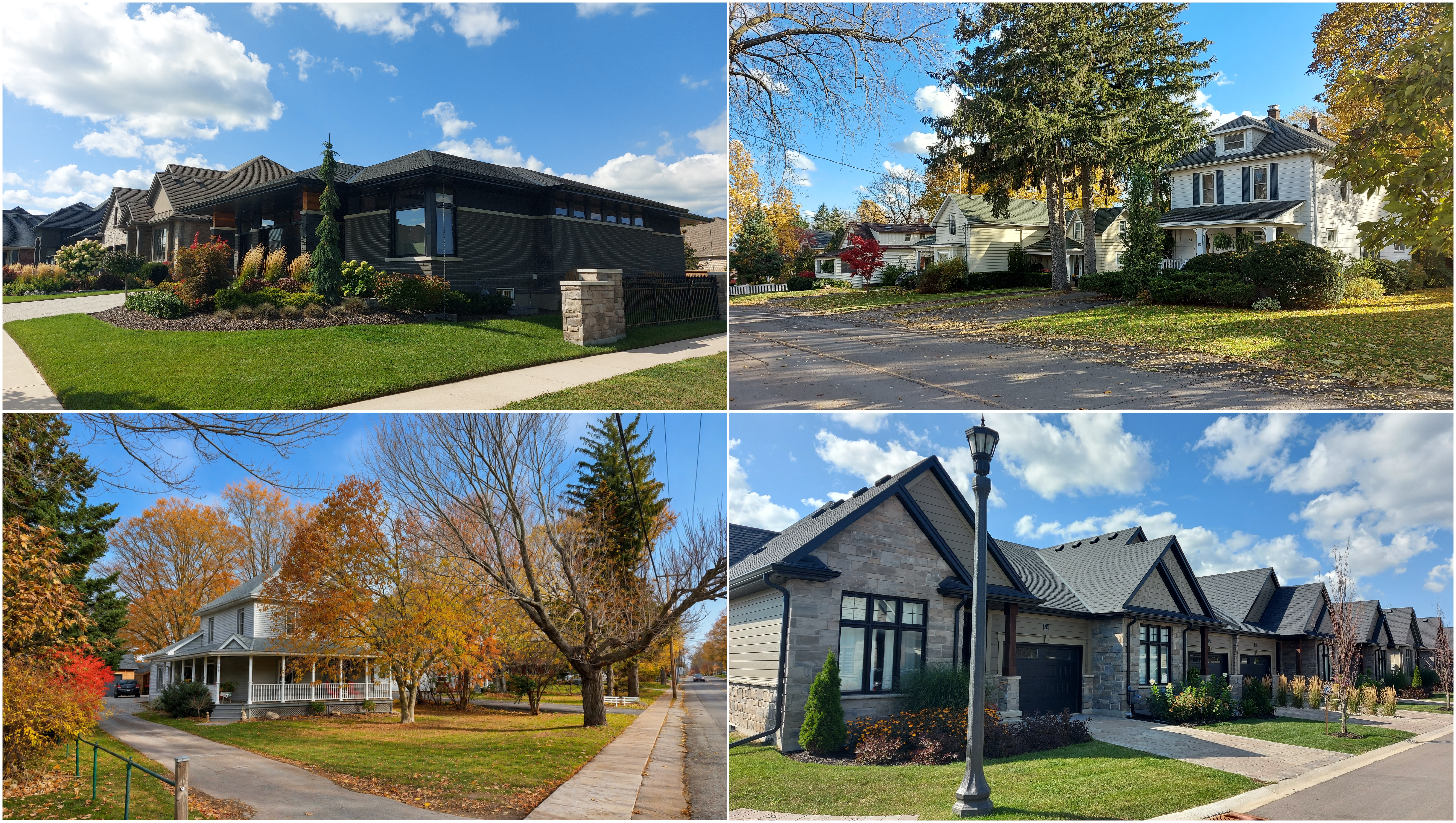 Housing options in Pelham, from newer builds to older established homes