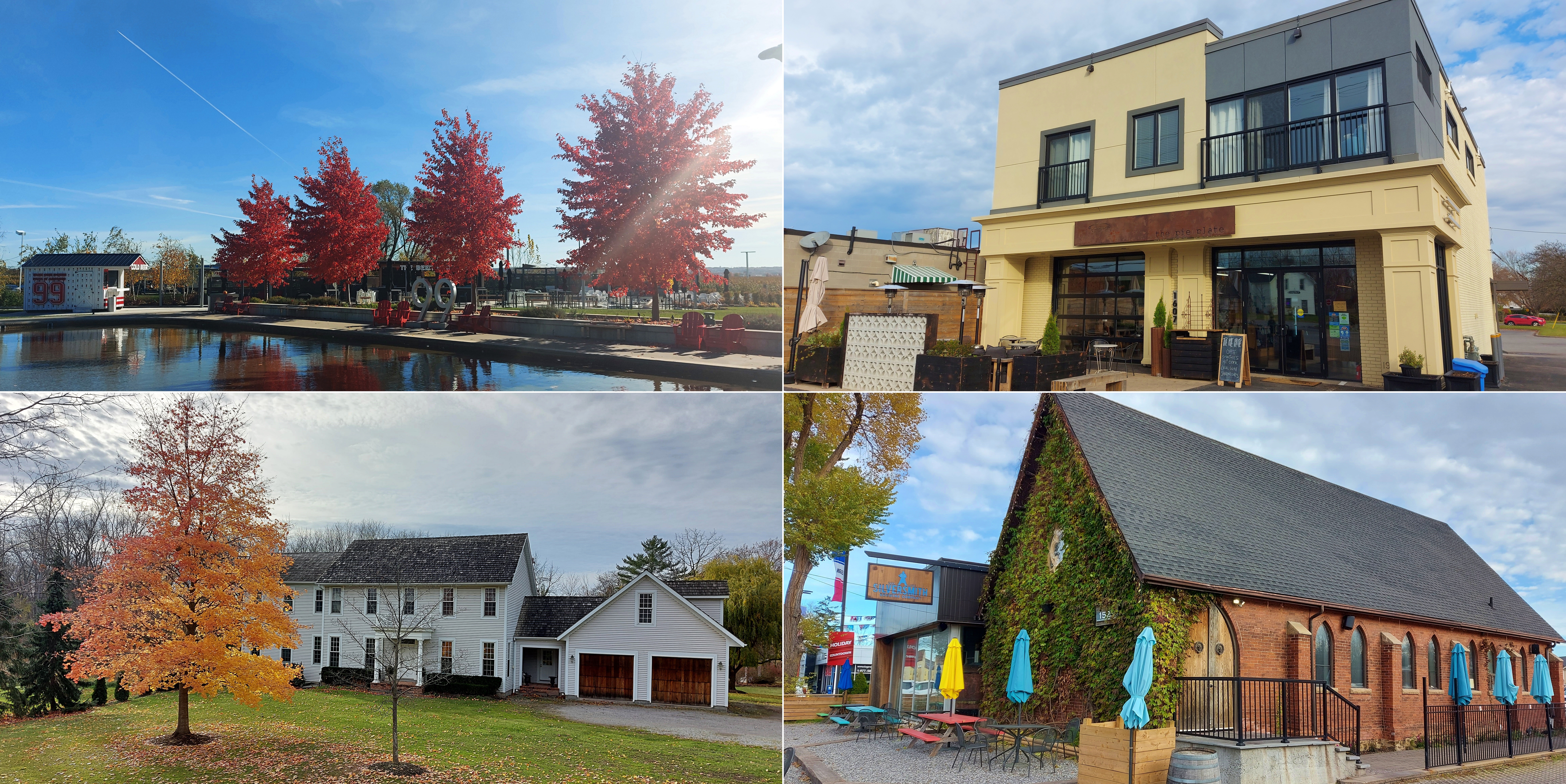 Virgil Ontario pub, dessert shop, vineyards and country home near Niagara-on-the-Lake