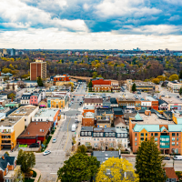 Ariel View of Oakville, ON - Real Estate Market Overview