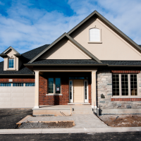 New semi-detached family home in Ontario Canada