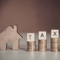 Bronte Creek Property Taxes - House with Coins for Tax - Vieira Team