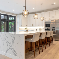 Bronte Creek Detached Homes | Bright Kitchen in Oakville