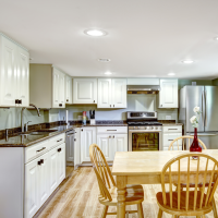 Basement Apartments in Burlington Ontario - Kitchen with Table & Chairs