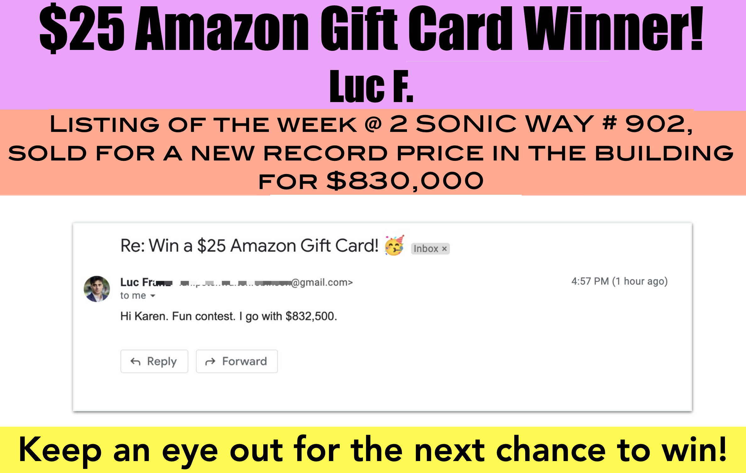 Toronto real estate giveaway