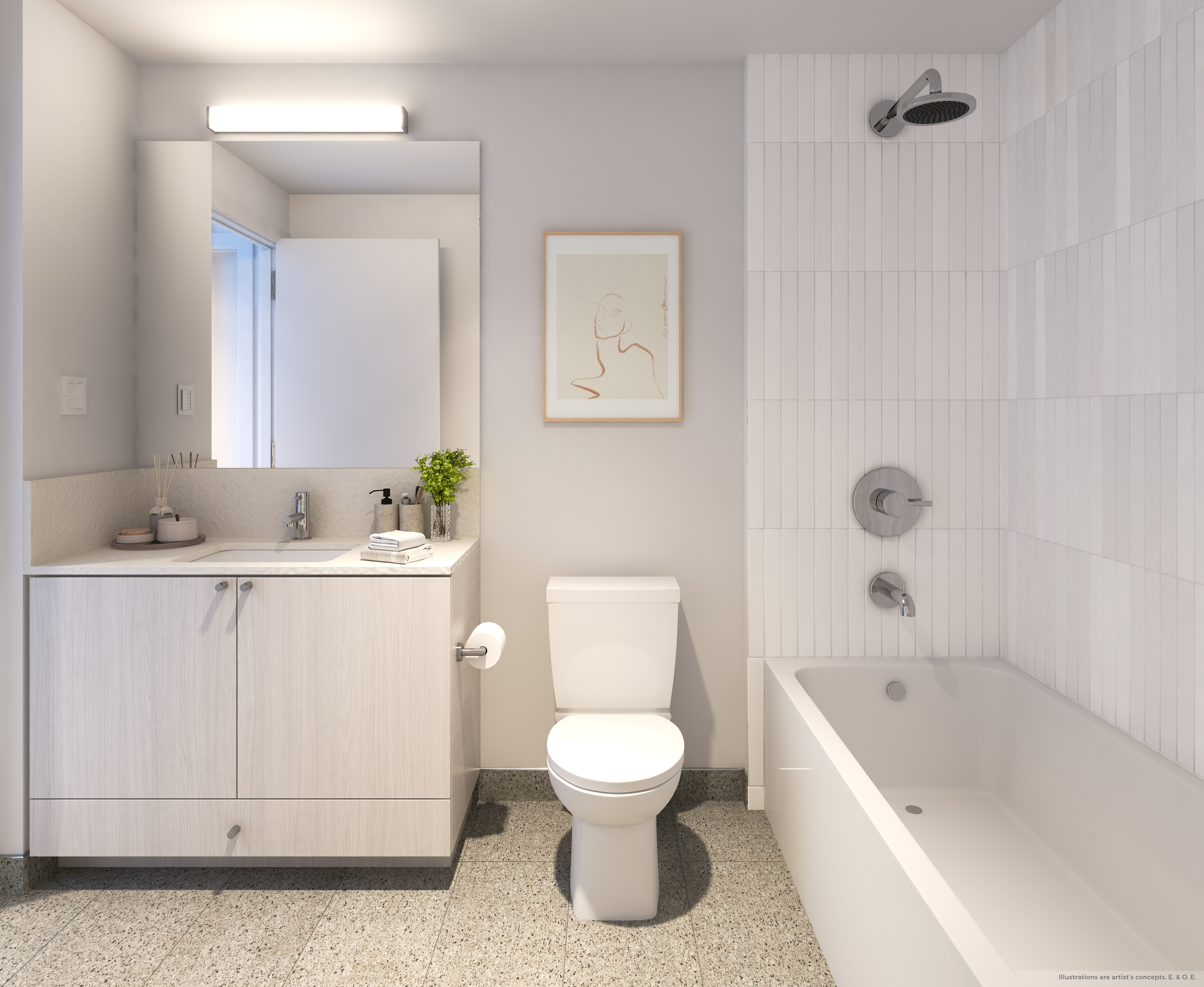 Toronto condo bathrooms