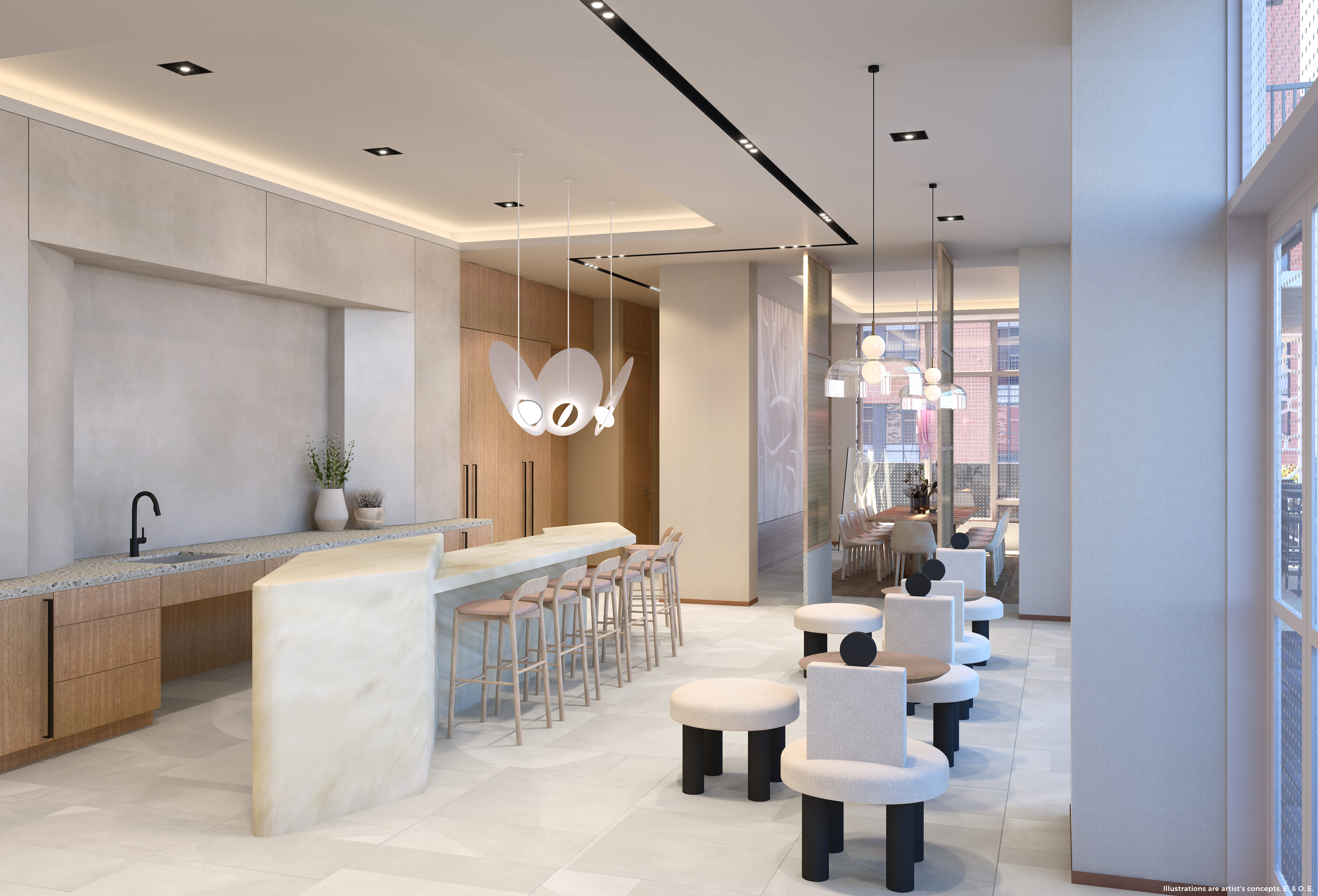 Party room at 30 Dreamer's Way