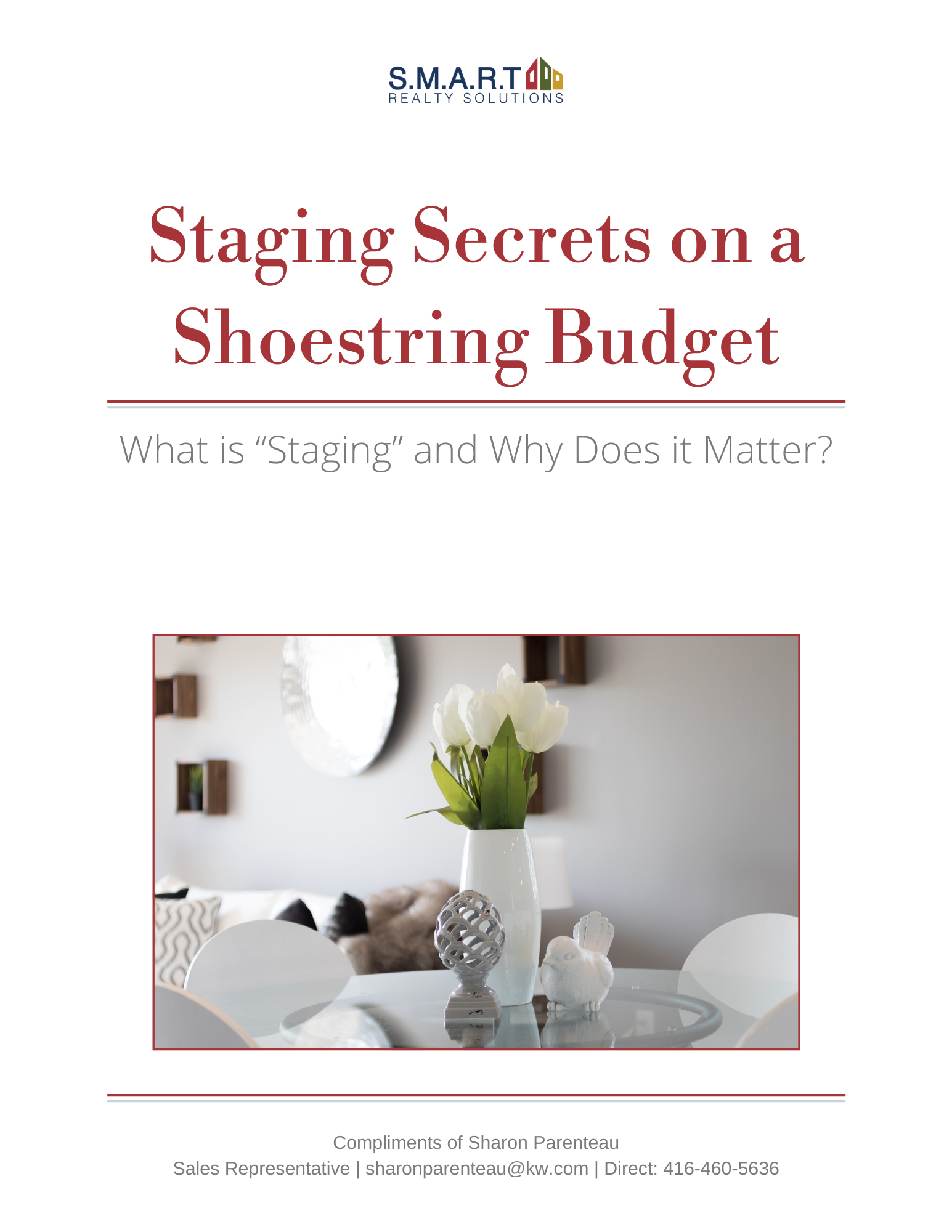 FREE Downloadable Resources Sharon Parenteau Real Estate Keller