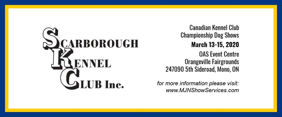 SKC 2020 Dog Show Orangeville