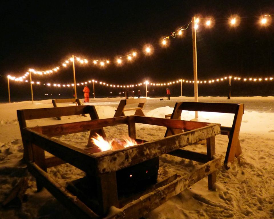 island lake conservation area moonlight event