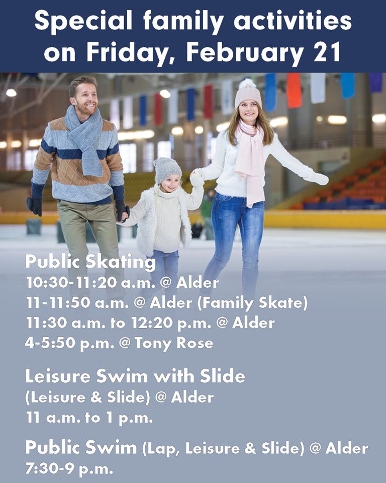 Town of Orangeville Skating Swimming