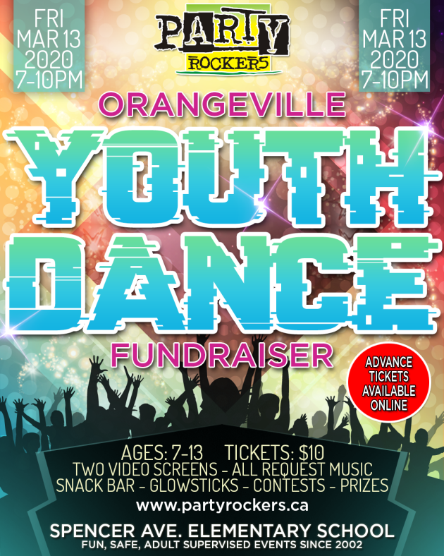 Party Rockers Orangeville Youth Dance