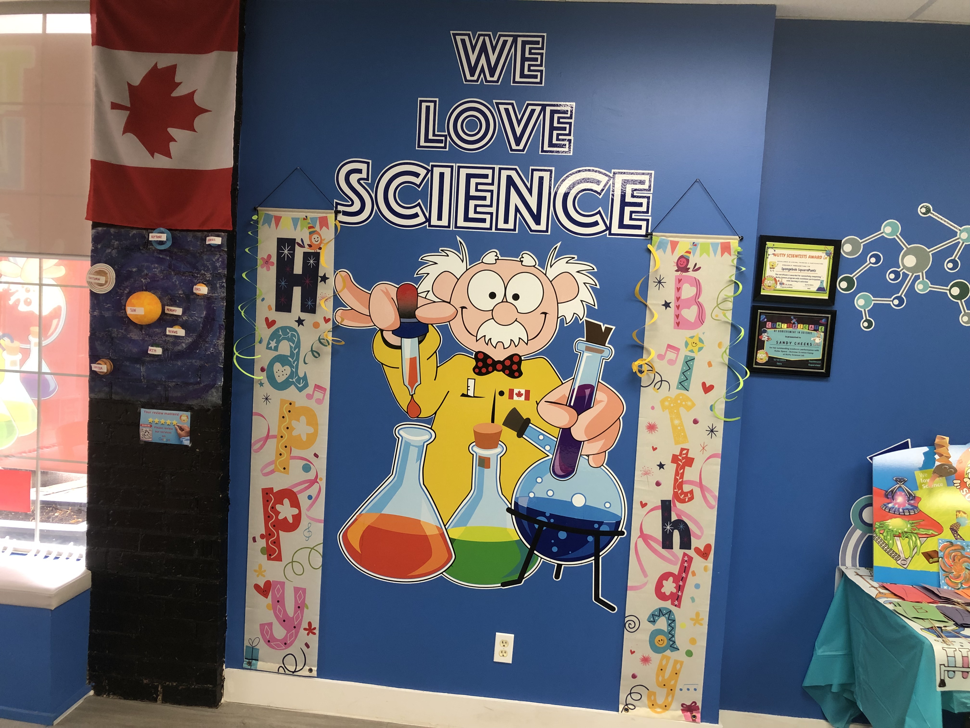 Celebrations & Parties | Nutty Scientists Canada | Children Learning ...