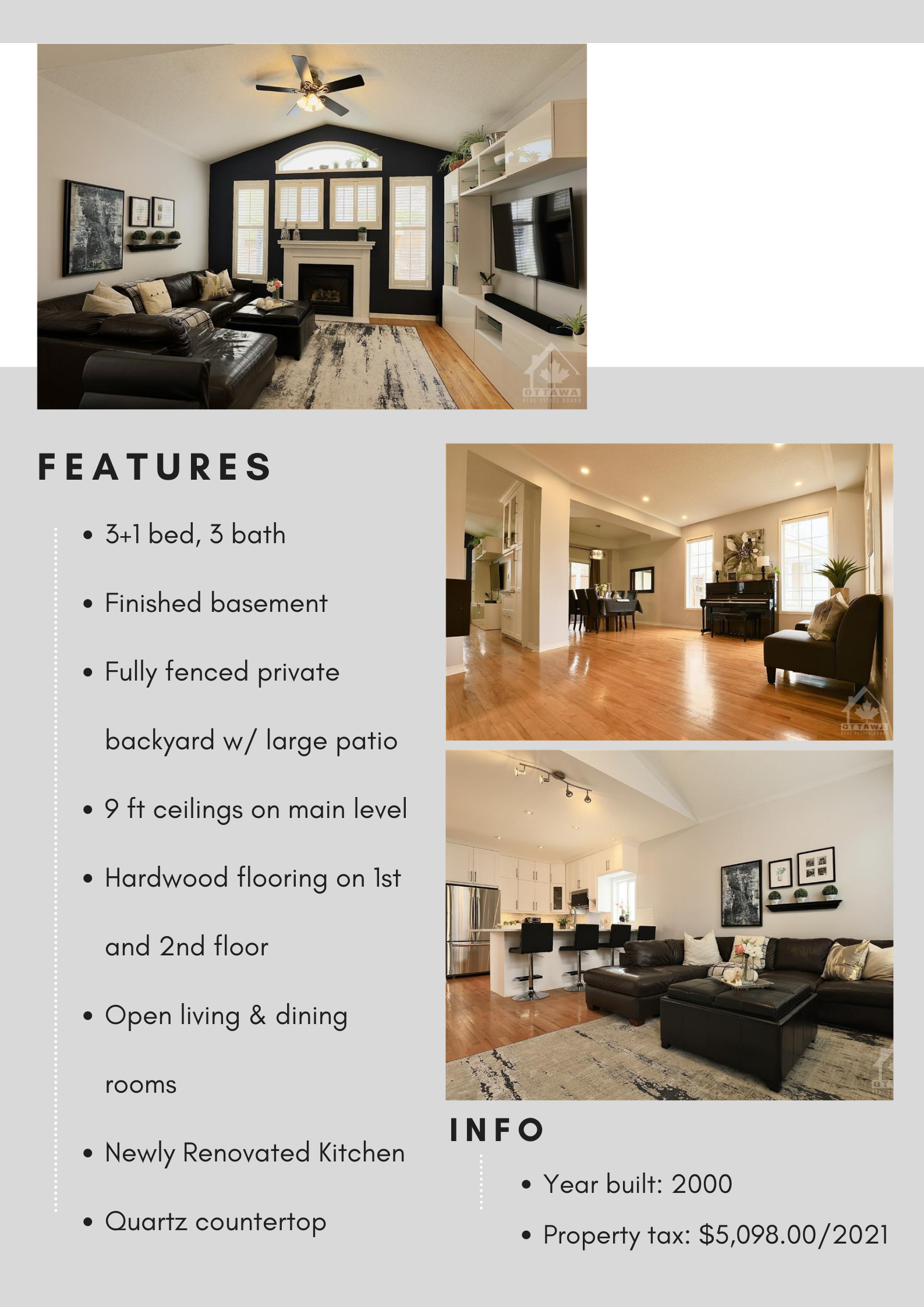 16 Insmill Cres, Ottawa Helen Tang Real Estate Team